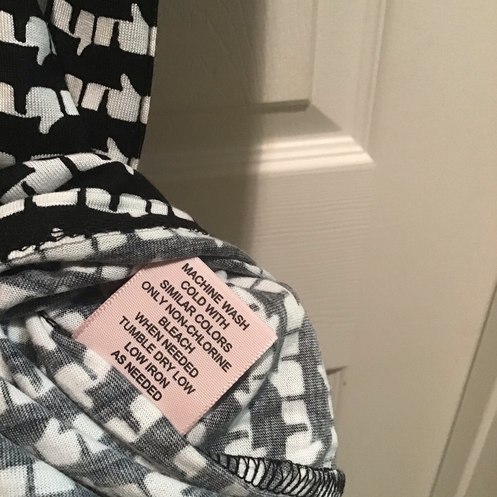 NWT Philosophy SS Shirt Black & White Sz XL - Picture 4 of 6